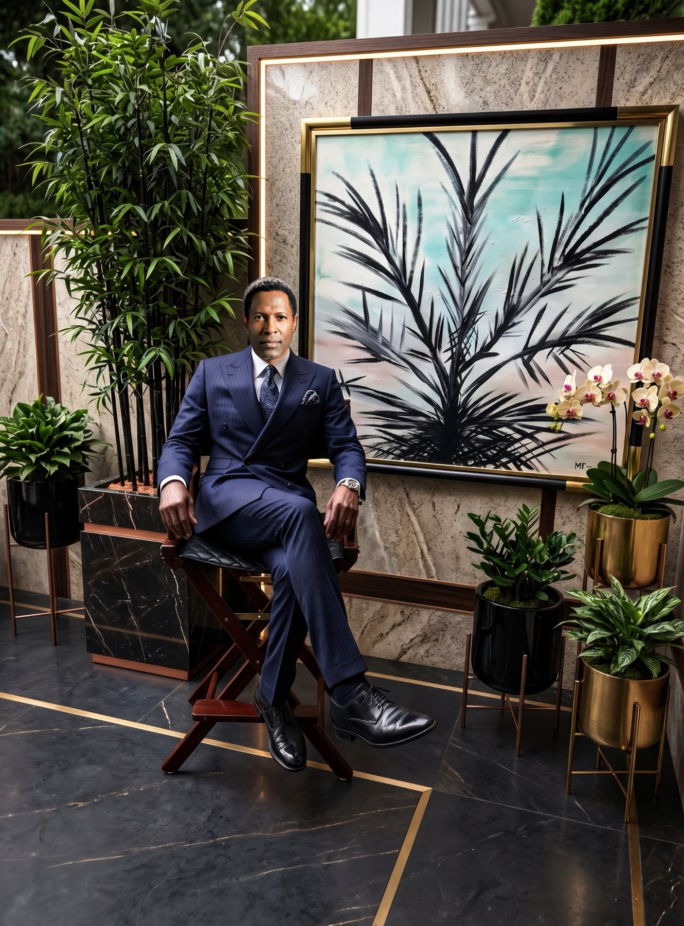 Michael Terry, visual artist, abstract painter, director and filmmaker