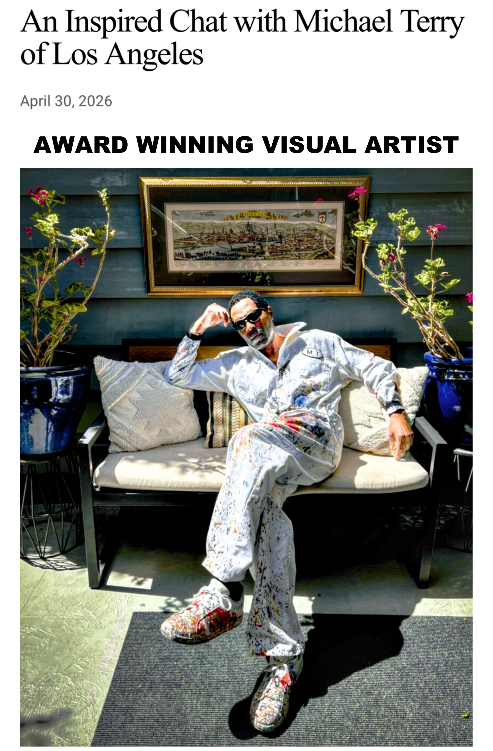 MICHAEL TERRY AWARD WINNG VISUAL ARTIST